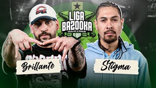 BRILLANTE vs STIGMA  LIGABAZOOKA  MOVISTAR ARENA 2024💥 [upl. by Seravart]