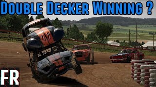 Wreckfest Challenge  Win With A Double Decker [upl. by Nosaes]