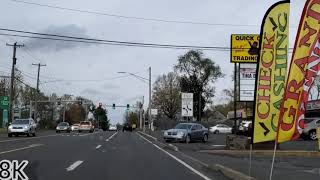 A Road Trip Through Levittown PA  Cloudy Day Drive 8k  United States 🇺🇸 [upl. by Onig]