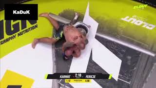 KONRAD KARWAT vs WUJASZEK FERICZE CLOUT MMA 2 CAŁA WALKA [upl. by Ellehs]