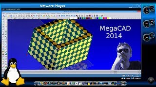 Test  MegaCAD 2014 unter Linux [upl. by Niels561]