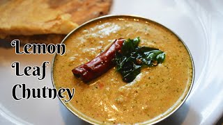 Lemon Leaf Chutney Cheru Narakayila ChutneySouthIndian Chutney RecipeChamanthi Kerala StyleEP60 [upl. by Anirhtak358]