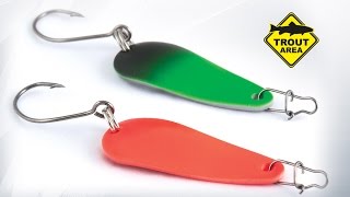 Rapture Lures  Product Review  Leap spoon [upl. by Adahs475]