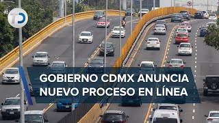 ¡No más enredos Simplifican trámites para emplacamiento en CdMx [upl. by Olney862]