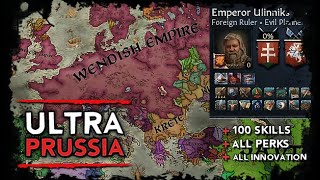 CK3 Ultra Prussia AI forms the Wendish Empire 100 SKILLS ALL PERKS amp INNOVATION [upl. by Neelsaj]