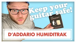 How to Humidify Your Guitar Using the D’Addario Humiditrak System [upl. by Eidderf]