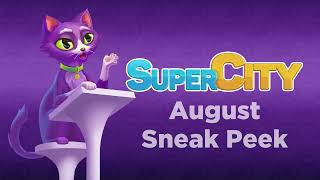 WHATS NEW IN AUGUST 😱 SuperCityWeb Playkot [upl. by Bui750]