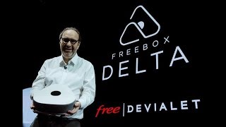 Les principales caractéristiques de la nouvelle Freebox Delta One  Interview de Xavier Niel [upl. by Caylor]