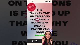 Are you paying the tampon tax period tampons pads menstruation menstrualcups money finance [upl. by Renrut133]