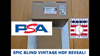 Epic Vintage Baseball HOF Cards PSA Blind Reveal [upl. by Faxon]