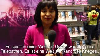 Nalini Singh auf der Frankfurter Buchmesse 2012 [upl. by Aihsenek939]