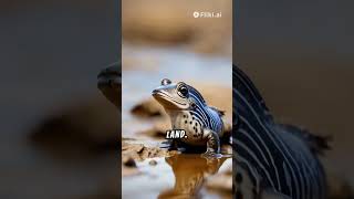 this fish walks on land see the mudskippers unbelievable journeyshorts animals mudskipper facts [upl. by Petty]