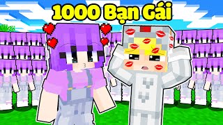 Nếu Tô Gà Có 1000 Bạn Gái Nabee Trong Minecraft 😍😍😍 [upl. by Orran]