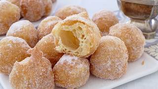 Buñuelos de Viento 💨  SIN LEVADURA  ¡RECETA TRADICIONAL [upl. by Mikes189]