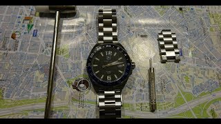 How to remove links from a Tag Heuer watch [upl. by Ornstead]