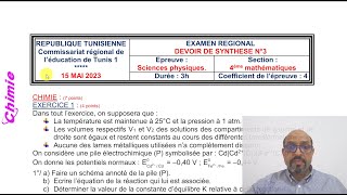 BAC BLANC Terminale Tunis1 2023 [upl. by Sinaj]