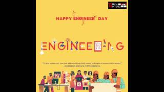 quotCelebrating the Innovators Happy Engineers Day 🛠️👷‍♂️quottechinterio Family HappyEngineersDay [upl. by Prentice649]