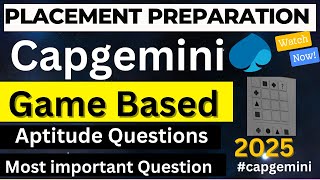 Capgemini Game Based Aptitude Questions capgemini game [upl. by Drofxer]