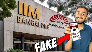 I tried Sneaking into IIM B  TAMIL  Indian Institute Of Management  tamil comedy [upl. by Ardnuhs]