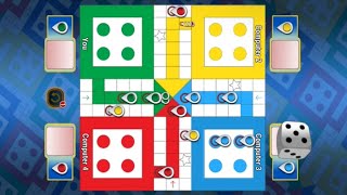 Ludo game in 4 players  Ludo king gamplay22 [upl. by Magnuson]