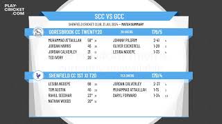 Shenfield CC 1st XI T20 v Goresbrook CC Twenty20 [upl. by Enelez]