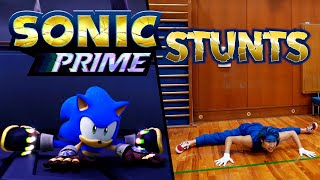 Stunts From Sonic Prime In Real Life [upl. by Yentuoc]