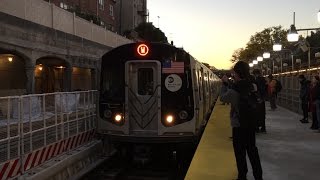 NYC Subway HD 60fps Riding First Alstom R160A W Train Bay Parkway to Astoria Full Line 11716 [upl. by Darya]