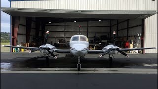 Air Wagner Reviews the Golden Eagle II Cessna 421C N513SJ April 2020 [upl. by Hobie]