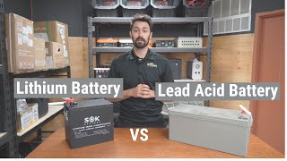 Lithium vs AGM Batteries Whats Best For OffGrid Solar Power Systems Comparison amp Breakdown [upl. by Eerat271]