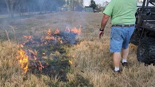 FIRE FINALLY and other debacles ranch farm burning firetruck failure success nature [upl. by Eendys]