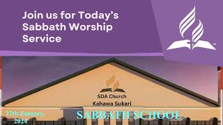 Global Health Sabbath  Sabbath School  27th January 2024 [upl. by Bruns]