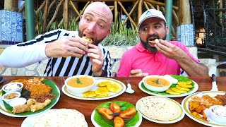 Famous NICARAGUAN FOOD at Mi Viejo Ranchito in Catarina Nicaragua [upl. by Quentin]