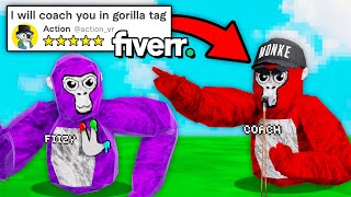 I Hired a Gorilla Tag Coach on Fiverr [upl. by Codee88]