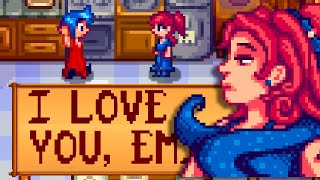 The Stardew Mod Where Emily Dates Sandy is INSANE [upl. by Nedac]