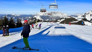 Ski  Skicircus Saalbach Hinterglemm Leogang Fieberbrunn [upl. by Val925]