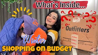 WINTER SHOPPING ON BUDGET  What Is Inside The Box Lets Find Out [upl. by Nada]