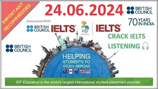 NEW BC IELTS LISTENING PRACTICE TEST 2024 WITH ANSWERS  24062024 [upl. by Ysus]