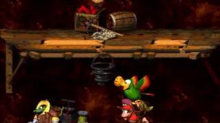 Donkey Kong Country 2 Level 25 Squawks Shafts [upl. by Geirk]