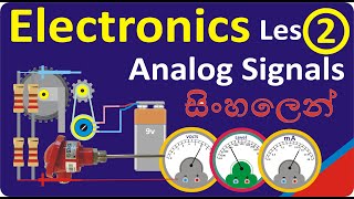 Electronics Lesson 2 Analog Signals ඔබ Basic Electronics නොදන්නේ නම් Programming කළ නොහැකි ය [upl. by Camey]