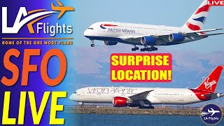 LIVE SFO  LIVE San Francisco International Airport [upl. by Oned390]