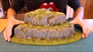 How to make stylised wargaming hills [upl. by Marras]