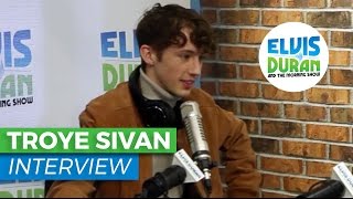 Troye Sivan Talks quotBlue Neighbourhoodquot Staying Grounded and Colors  Elvis Duran Show [upl. by Ateuqahs]