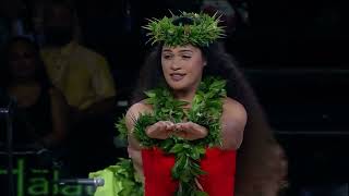 Kamuela Miss Aloha Hula Contestant Nāhakuʻelua ʻĀpuakēhau Kekauoha [upl. by Trelu]