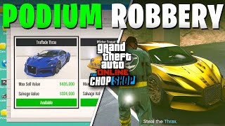 The Podium Robbery  All Missions GTA Online Chop Shop DLC [upl. by Gnay767]