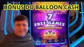 7 FREE GAMES na máquina do Monopoly Balloon Cash [upl. by Naffets]