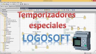 Programación de Logosoft  Bloques de temporización especiales programadores reloj y cronómetro [upl. by Ayouqes]