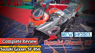 New Modal Suzuki Gixxer SF Complete Review BS6 No 1 Sports Bike [upl. by Sualocin319]