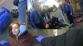 Electric Bike Rider Gets a DWI after Hitting a Pole [upl. by Kcirddec]