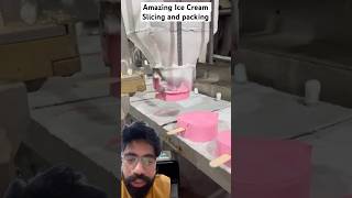 Pink IceCream Manufacturing Process asmr asmrsounds satisfying satisfyingvideo shorts [upl. by Arriat]