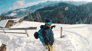 How to use a Splitboard  touring as a snowboarder [upl. by Anuska]